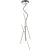 Leroy Merlin Lampadario LED moderno Tiriac grigio, luce calda 830 lumen