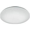 TRIO LIGHTING INTER Plafoniera LED Fuji cielo stellato Ø 74 cm bianco IP20 cct da bianco caldo a bianco freddo con regolazione di temperatura, 3800 lumen TRIO LIGHTING INTER