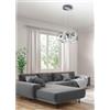 TRIO LIGHTING INTER Lampadario LED moderno Carrara grigio Ø0cm, luce calda 4400 lumen, TRIO LIGHTING INTER