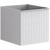 Leroy Merlin Mobile da bagno sospeso sotto lavabo L 40 x H 40 x P 45.5 cm bianco laccato, 2 cassetti Pixel grid