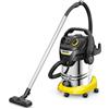 Karcher Aspiratore industriale a filo KARCHER KWD 6 P S V-30/8/22/T (BSY) serbatoio in inox 30l 1300W 28 kPa