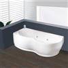 Leroy Merlin Vasca idromassaggio asimmetrica KEKKY 70 x 170 cm bianco