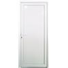 Leroy Merlin Portoncino d'ingresso in pvc Base L 80 x H 210 cm bianco apertura destra, falso telaio non incluso