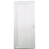 Leroy Merlin Portoncino d'ingresso in pvc Base L 80 x H 210 cm bianco apertura sinistra, falso telaio non incluso