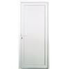 Leroy Merlin Portoncino d'ingresso in pvc Base L 90 x H 210 cm bianco apertura destra, falso telaio non incluso