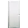 Leroy Merlin Portoncino d'ingresso in pvc Base L 90 x H 210 cm bianco apertura sinistra, falso telaio non incluso