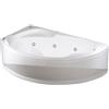 Leroy Merlin Vasca idromassaggio angolare SAMOA bianco 165 x 85 cm 5 bocchette