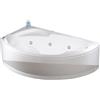 Leroy Merlin Vasca idromassaggio angolare SAMOA bianco 165 x 85 cm 17 bocchette