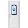 Leroy Merlin Portoncino d'ingresso 30012 L 80 x H 210 cm in PVC bianco, apertura spingere a destra, falso telaio non incluso