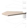 Iris Gradino Nara in legno bianco L 690 mm H 180 mm