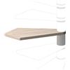 Iris Gradino Nara in legno grigio faggio L 690 mm H 180 mm