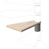 Iris Gradino Nara in legno grigio faggio L 690 mm H 180 mm