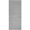 Leroy Merlin Anta per porta scorrevole Cemento in vetro grigio, L 88 x H 215 cm spessore 8 mm, apertura sinistra