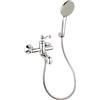 JACUZZI RUBINETTERIA Rubinetto per vasca getto laminare cristallino Lingaa per muro grigio cromato JACUZZI RUBINETTERIA