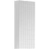Leroy Merlin Pensile bagno Pixel Grid laccato opaco bianco, 1 anta apertura da sinistra P 17 x L 30 x H 80 cm