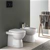 Leroy Merlin Coppia sanitari scarico a parete Selnova WC: P 48 x L 35.5 x H 40 cm, bidet: P 48 x L 35.5 x H 40 cm