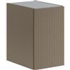 Leroy Merlin Estensione per mobile da bagno Opera 1 anta, cannettato laccato opaco nocciola L30 x H50 x P45.5 cm