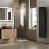 Leroy Merlin Colonna per mobile bagno Opera 2 ante P 27 x L 30 x H 160 cm noce cannettato