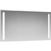 Leroy Merlin Specchio con illuminazione integrata bagno rettangolare Retroil L 140 x H 70 x P 2 cm grigio / argento