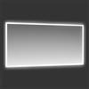 Leroy Merlin Specchio con illuminazione integrata bagno rettangolare Retroil L 105 x H 70 x P 2 cm grigio / argento