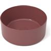 OLYMPIA CERAMICA Lavabo da appoggio Open OLYMPIA CERAMICA tondo D40 cm in ceramica melanzana