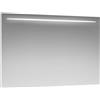 Leroy Merlin Specchio con illuminazione integrata rettangolare Retroil L60 x H70 x P2 cm, cromato, con striscia led