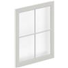 DELINIA ID Anta per pensile alto DELINIA ID Oxford con vetro L 60 x H 77 cm grigio opaco