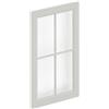 DELINIA ID Anta per pensile alto DELINIA ID Oxford con vetro L 45 x H 77 cm grigio opaco