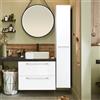 SENSEA Mobile da bagno sotto lavabo SENSEA Remix bianco L 60 x H 58 x P 46 cm, lavabo non incluso