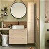 SENSEA Mobile da bagno sotto lavabo SENSEA Remix marrone L 60 x H 58 x P 46 cm, lavabo non incluso