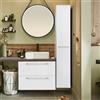 SENSEA Mobile da bagno sotto lavabo SENSEA Remix bianco L 60 x H 58 x P 46 cm, lavabo non incluso