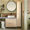 SENSEA Mobile da bagno sotto lavabo SENSEA Remix marrone L 60 x H 58 x P 46 cm, lavabo non incluso