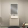 BADEN HAUS Mobile bagno sospeso con lavabo L 70 cm bianco 2 cassetti per vasca centrale Paris
