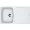 Franke Lavello integrato 1 vasca in fragranite bianco FRANKE Antea L 50 x L 86 cm, reversibile