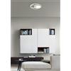 NOVECENTO Plafoniera LED Yanira Ø 48 cm bianco IP20 cct da bianco caldo a bianco freddo con regolazione di temperatura, 2400 lumen NOVECENTO