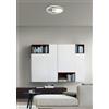 NOVECENTO Plafoniera LED Yanira Ø 60 cm bianco IP20 cct da bianco caldo a bianco freddo con regolazione di temperatura, 2880 lumen NOVECENTO