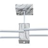 NOVECENTO Plafoniera LED Sarita bianco IP20 bianco naturale, 2500 lumen NOVECENTO