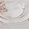 BUBOLA&NAIBO Dipinto su tela Fiore, beige, bianco 150 x 65 cm
