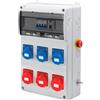 ROSI Quadro elettrico preassemblato non cablato ROSI Quadro ACS con 6 prese industriali 32 x 51 x 17.5 mm