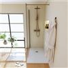 SANYCCES Colonna doccia con miscelatore Loop monocomando Rose Gold Brushed rose gold