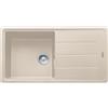 Franke Lavello integrato 1 vasca in fragranite sabbia FRANKE Boston Sahara L 50 x L 97 cm, reversibile