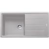 Franke Lavello integrato 1 vasca in alluminio argento FRANKE Boston L 50 x L 97 cm, reversibile