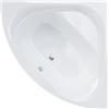 SANYCCES Vasca angolare BRISA senza pannello pmma bianco 130 x 130 cm SANYCCES