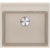 Franke Lavello integrato 1 vasca in fragranite beige FRANKE Maris Sahara L 51 x L 56 cm