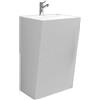 Leroy Merlin Lavabo freestanding Techno rettangolare H 85 cm in solid surface bianco