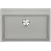 Franke Lavello integrato 1 vasca in alluminio argento FRANKE Maris L 51 x L 76 cm