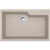 Franke Lavello integrato 1 vasca in fragranite beige FRANKE Urban L 50 x L 78 cm
