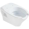 Leroy Merlin Vaso WC sospeso LINEA 130, sedile escluso P 55 x L 37 x H 40 cm bianco