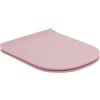 OLYMPIA CERAMICA Copriwater TUTTOEVO rettangolare dedicato per serie sanitari OLYMPIA CERAMICA con chiusura rallentata in abs rosa lucido