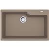 Franke Lavello integrato 1 vasca in fragranite marrone FRANKE Urban L 50 x L 78 cm